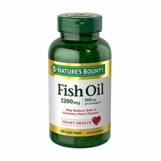 NB FISH OIL 1200MG PLUS OMEGA 3 60S