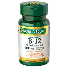 NB B-12 (METHYLCOBALAMIN) 1000 MCG 60S