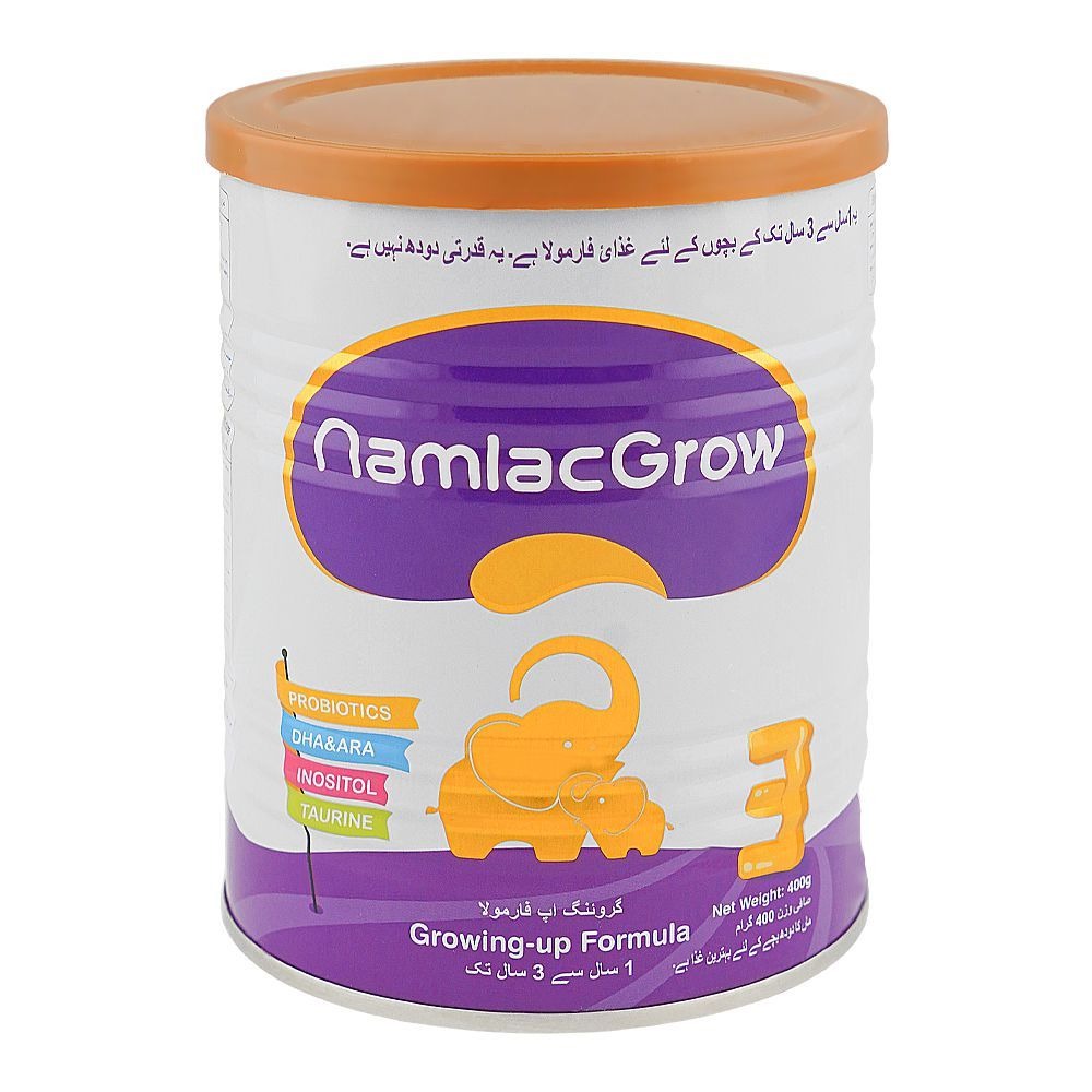 NAMLAC GROW 3 400GM TIN