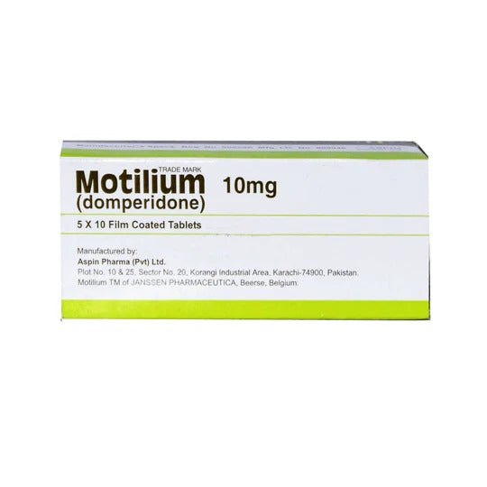 MOTILIUM-V 10MG TAB 50S