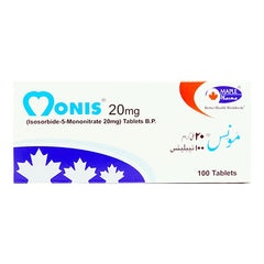 MONIS 20MG TAB 100S