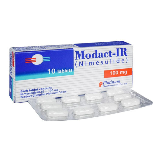 MODACT-IR 100MG 10S