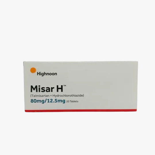 MISAR-H 80MG+12.5MG TAB 20S