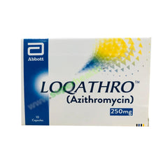 LOQATHRO 250MG CAPS 10S