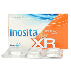 INOSITA XR 50MG+1000MG TAB 14S