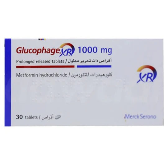 GLUCOPHAGE XR 1000MG TAB