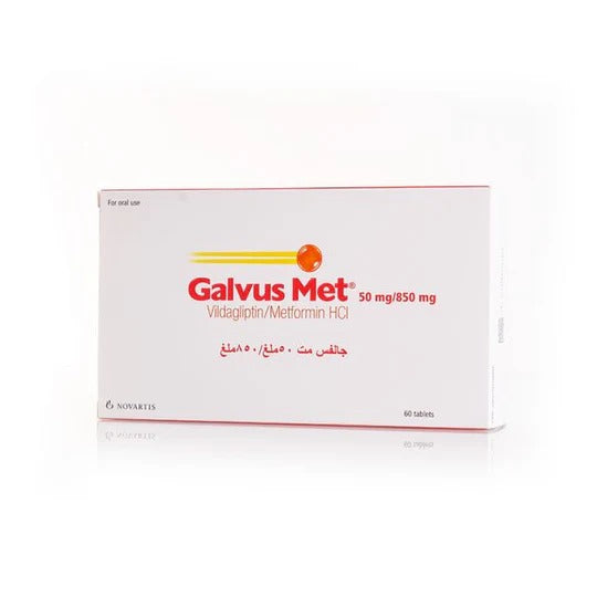 GALVUSMET 50MG+850MG TAB