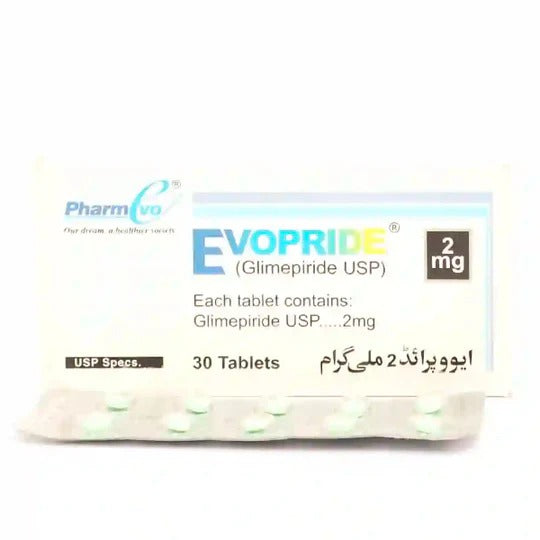 EVOPRIDE 2MG TABLETS 10S