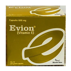 EVION 600MG CAPSULES 10S