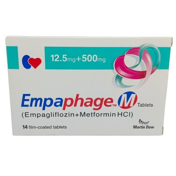 EMPAPHAGE-M 12.5+500 TABLETS 7S  1