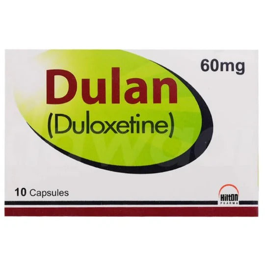 DULAN 60MG CAPSULES 10S  NEW PACK