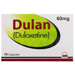 DULAN 60MG CAPSULES 10S  NEW PACK