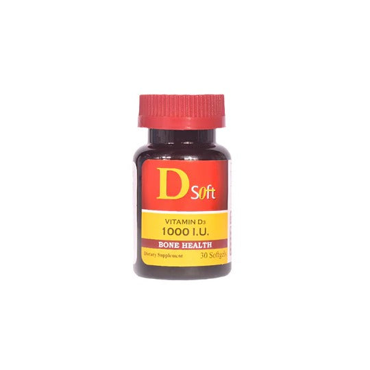 D-SOFT 1000IU CAPSULES 1S