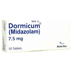 DORMICUM 7.5MG TABLETS 10S