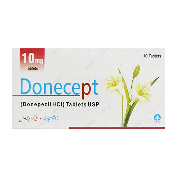 DONECEPT 10MG TABLETS 10S