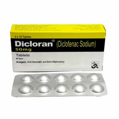 DICLORAN 50MG TABLETS 10S