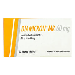 DIAMICRON-MR 60MG TABLETS 10S