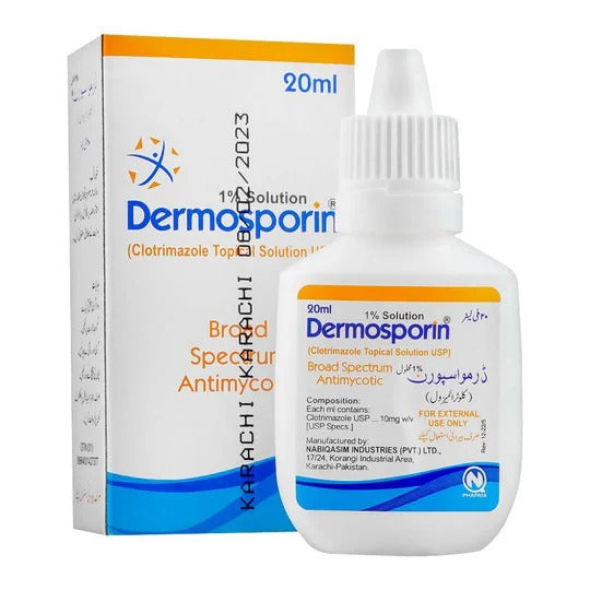 DERMOSPORIN SOL 20ML (OLDPACK)
