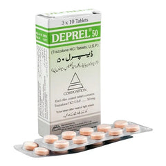 DEPREL 50MG TABLETS 10S