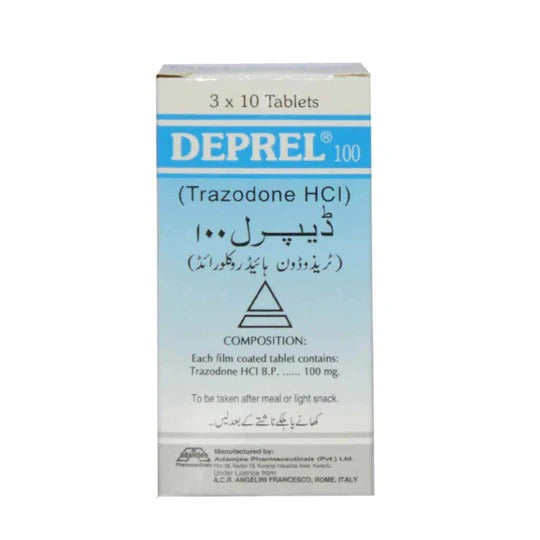 DEPREL 100MG TABLETS 10S