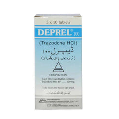 DEPREL 100MG TABLETS 10S