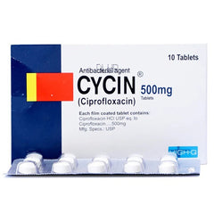 CYCIN 500MG TABLETS 10S