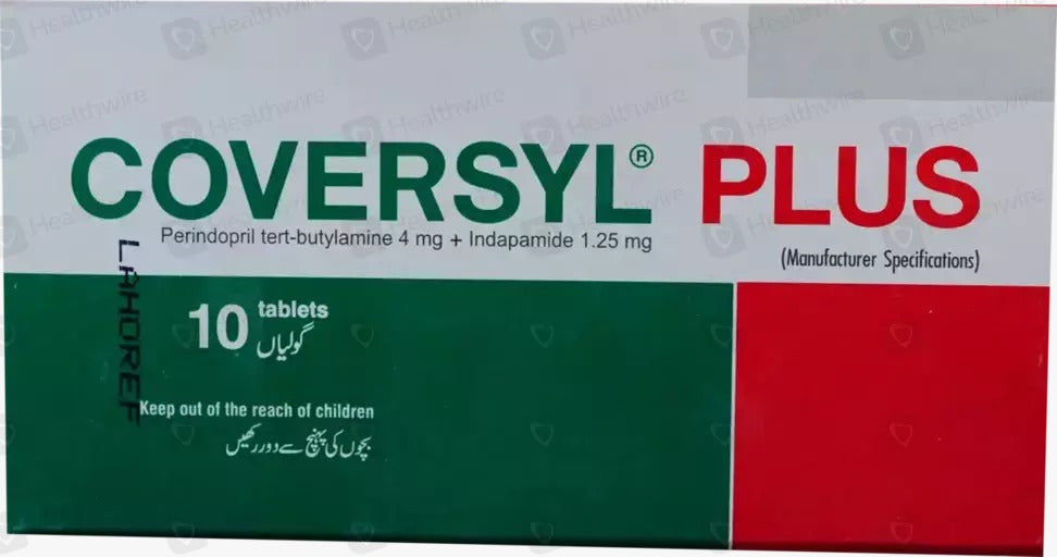 COVERSYL PLUS TABLETS 10S