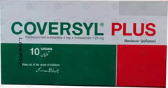 COVERSYL PLUS TABLETS 10S