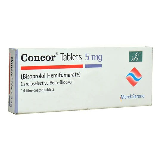 CONCOR 5MG TABLETS 14S  1