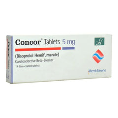 CONCOR 5MG TABLETS 14S  1