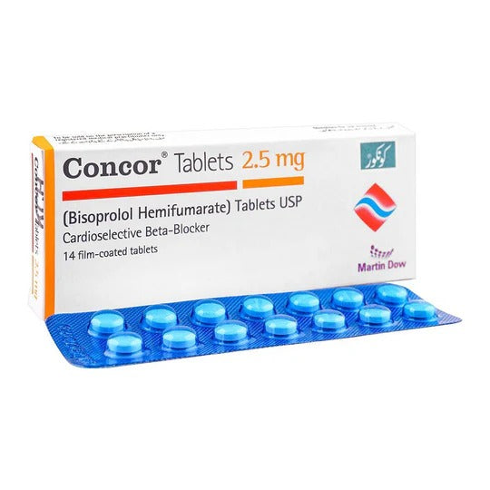 CONCOR 2.5MG TABLETS 14S  1