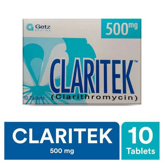 CLARITEK 500MG TABLETS 10S