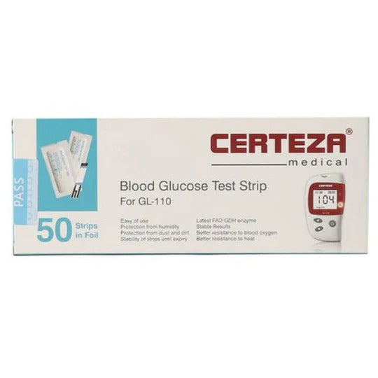CERTEZA GL-110 TEST STRIPS 50S TS 110