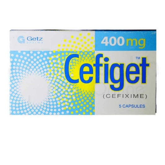 CEFIGET 400MG CAPSULES 5S