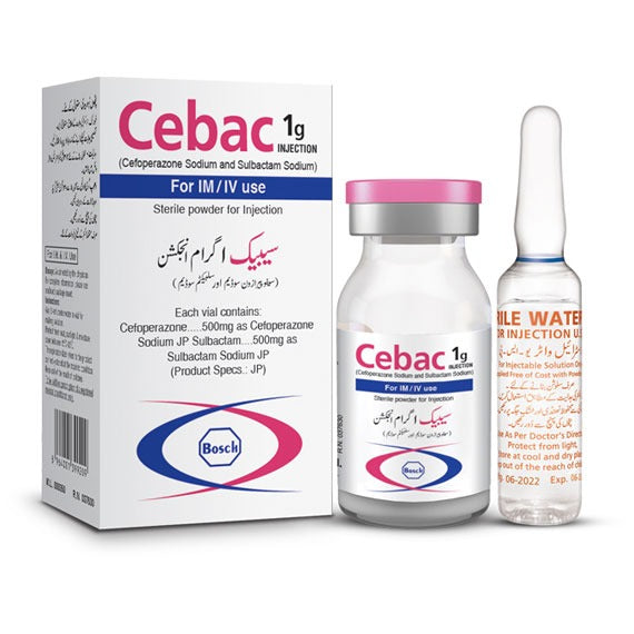 CEBAC 1G INJ