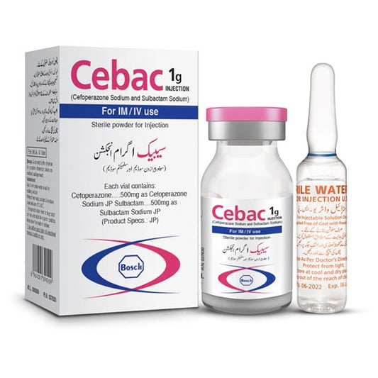 CEBAC 1G INJ