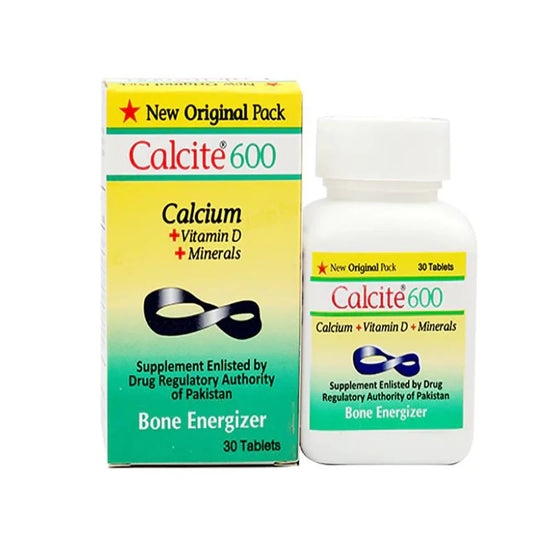CALCITE 600MG TABLETS 1S