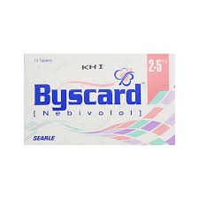 BYSCARD 2.5MG TABLETS 14S