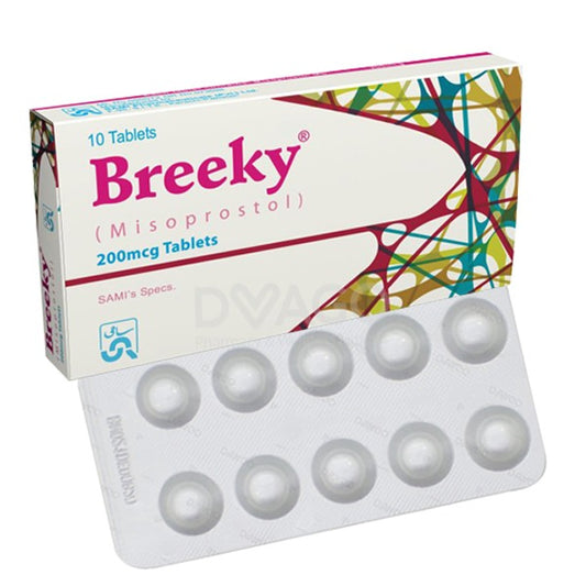 BREEKY 200MCG TABLETS 10S