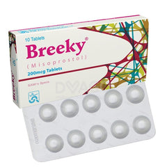BREEKY 200MCG TABLETS 10S