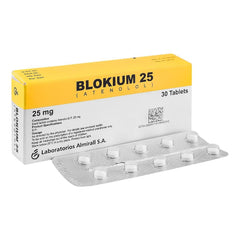 BLOKIUM 25MG TABLETS 10S
