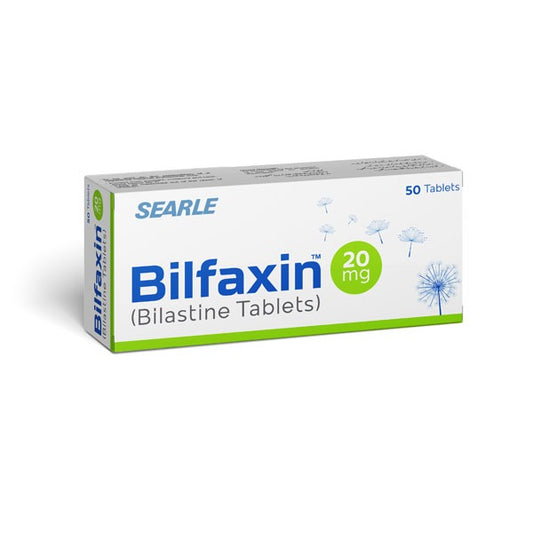 BILFAXIN 20MG TABLETS 10S
