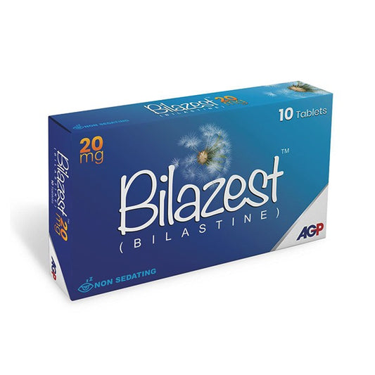 BILAZEST 20MG TABLETS 10S