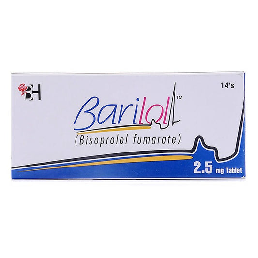 BARILOL 2.5MG TABLETS 7S