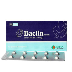 BACLIN 10MG TABLETS 10S