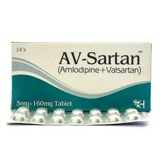 AV-SARTAN 5MG + 160 MG 1