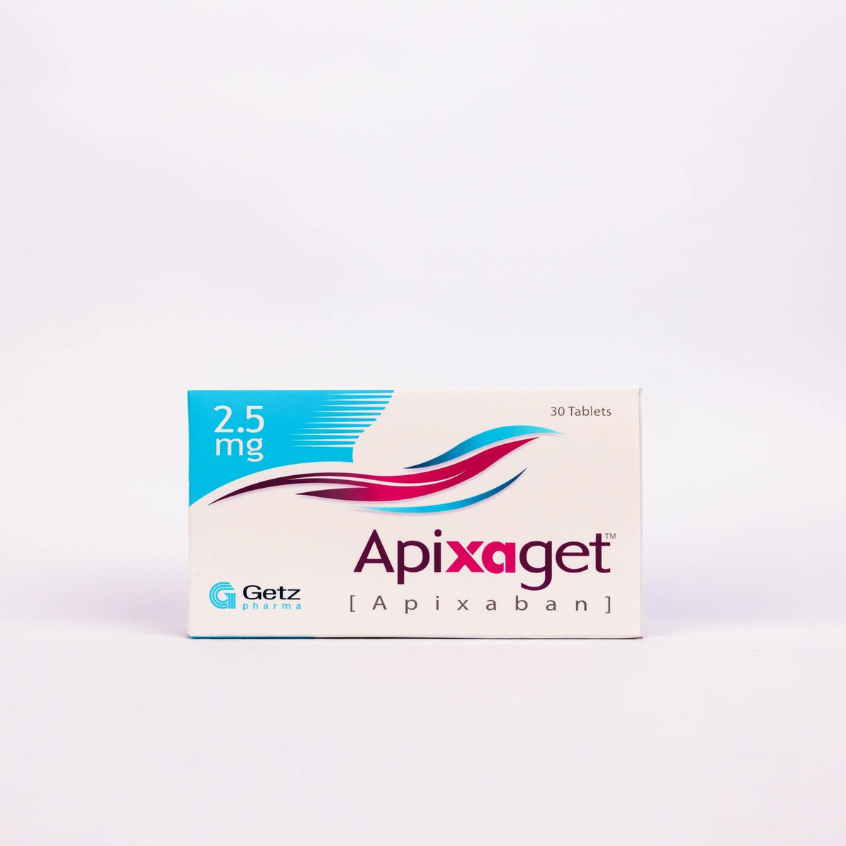APIXAGET 2.5MG TABLETS 10S