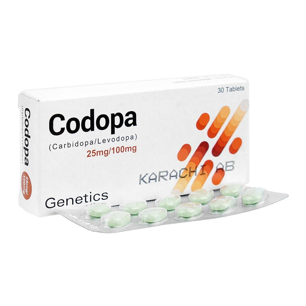 CODOPA 25MG100MG TABLETS 10S  30S