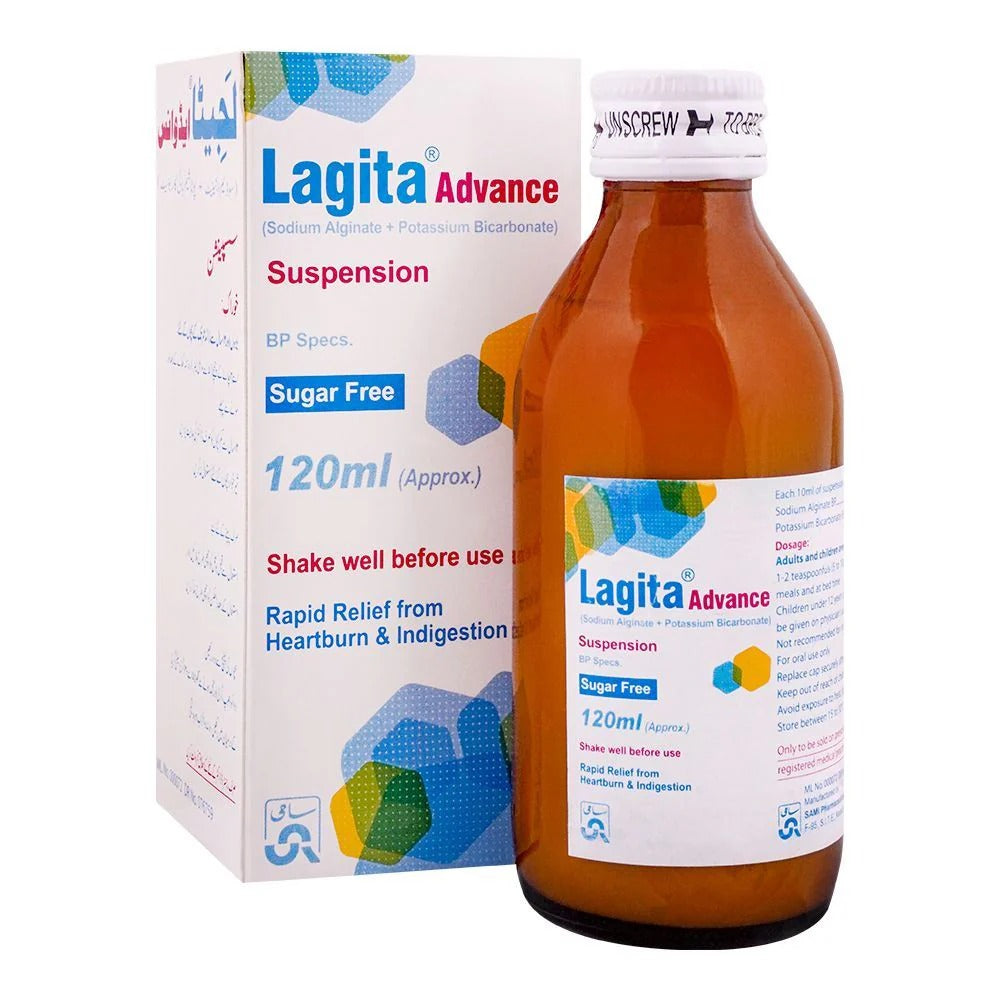 LAGITA ADVANCE SUSP 120ML