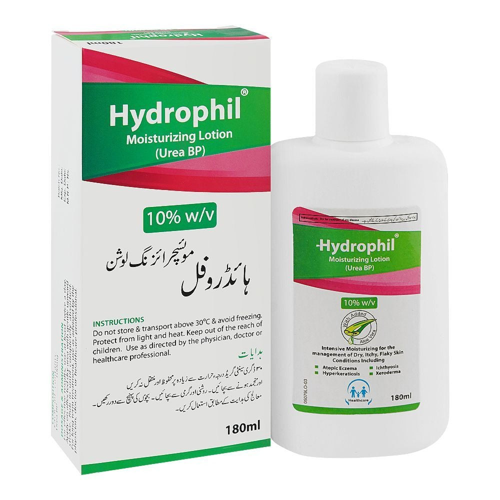 HYDROPHIL MOISTURIZING LOTION 10% 180ML